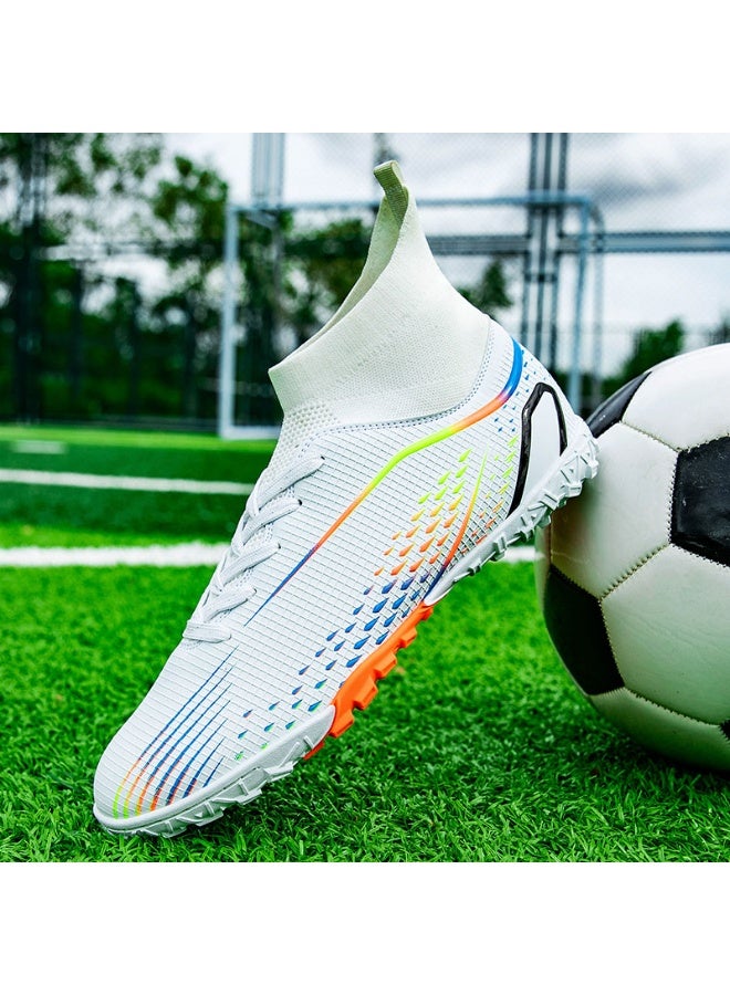 New Men Soccer Shoes Cleats Football Boots Sports Large Size Long Studs Turf Shoes for Training Competition - Image 5